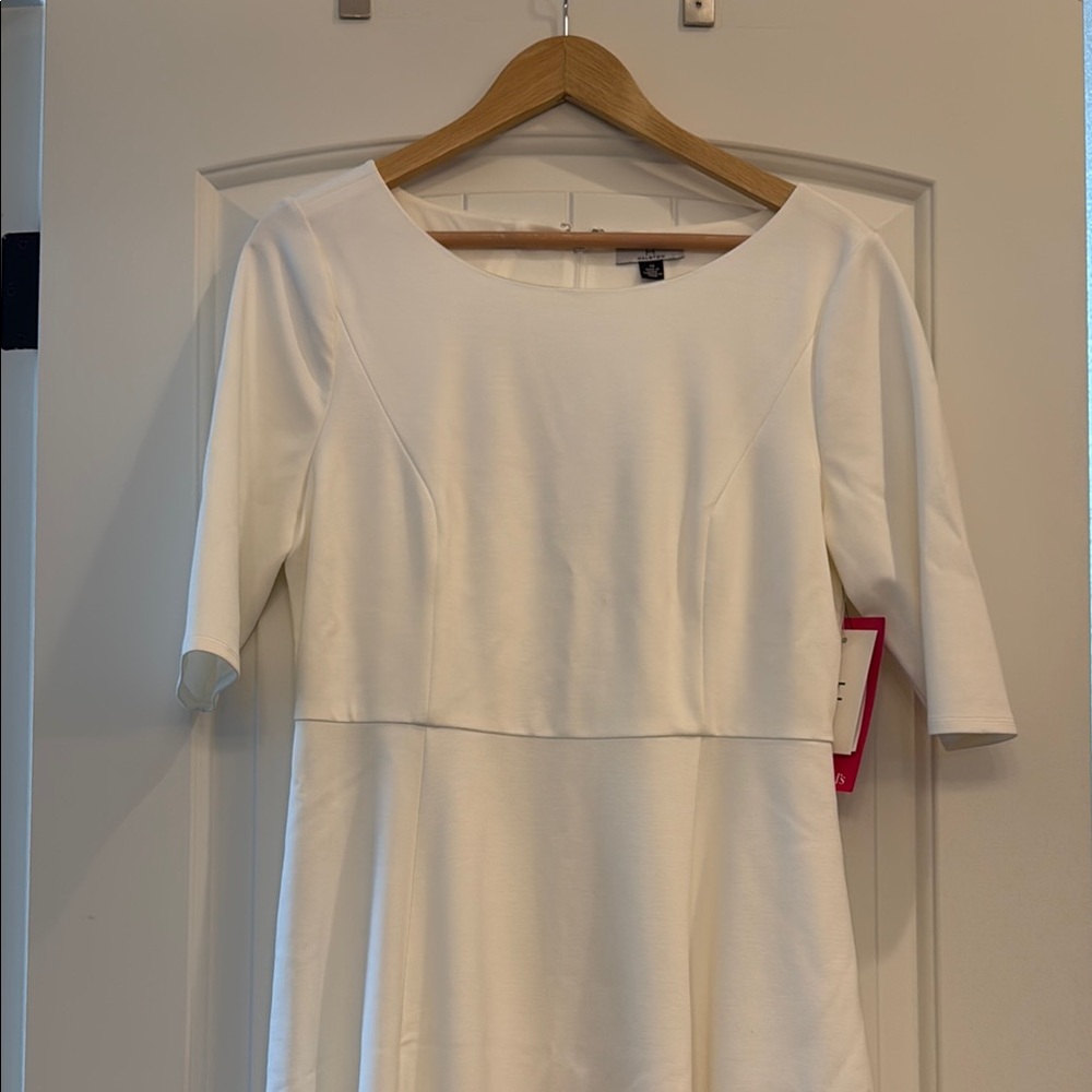 Elegant White Women's Dress